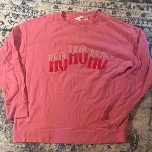 Pink 'Ho Ho Ho' Sweatshirt